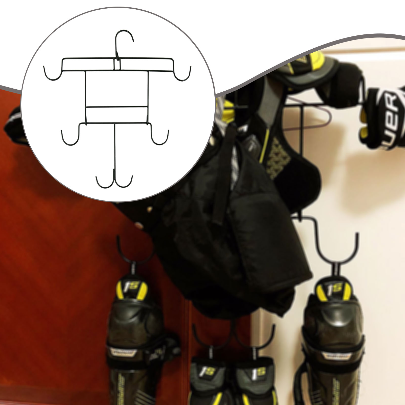 아이스 하키 장비 건조대 스포츠 장비 보관 스테인리스  - Sports Equipment Drying Rack 리뷰 및 가격