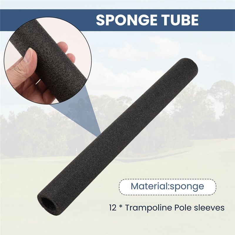 6Pcs 35.4In 트램폴린 폴 폼 슬리브 보호용 트 - Trampoline Spring Cover 리뷰 및 가격