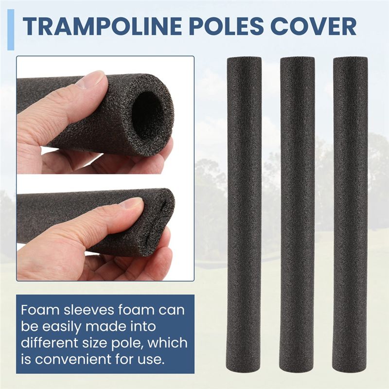 6Pcs 35.4In 트램폴린 폴 폼 슬리브 보호용 트 - Trampoline Spring Cover 리뷰 및 가격