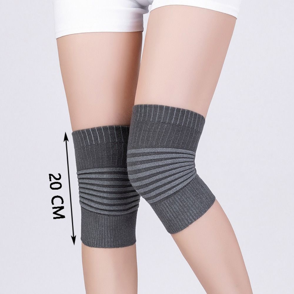따뜻한 면 소재의 스포츠용 무릎 보호대, 스트라이프 패 - Sports Equipment Knee Support 리뷰 및 가격