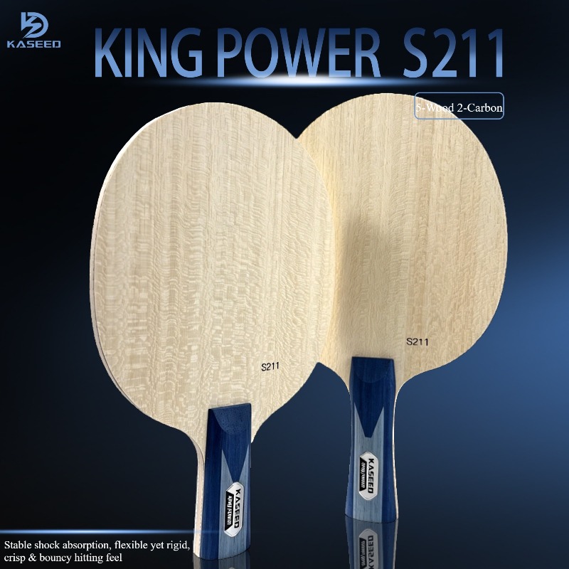 카시드 킹 파워 S211 탁구 블레이드 5겹 목재 +  - Table Tennis Paddle 리뷰 및 가격