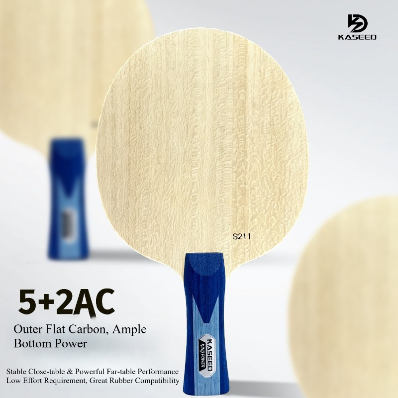 카시드 킹 파워 S211 탁구 블레이드 5겹 목재 +  - Table Tennis Paddle 리뷰 및 가격