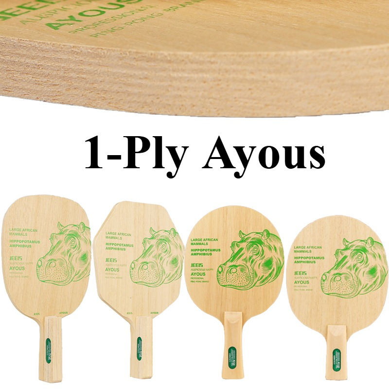 JEELS 그린 히포 1겹 아유스 탁구 블레이드 일본식 - Table Tennis Paddle 리뷰 및 가격