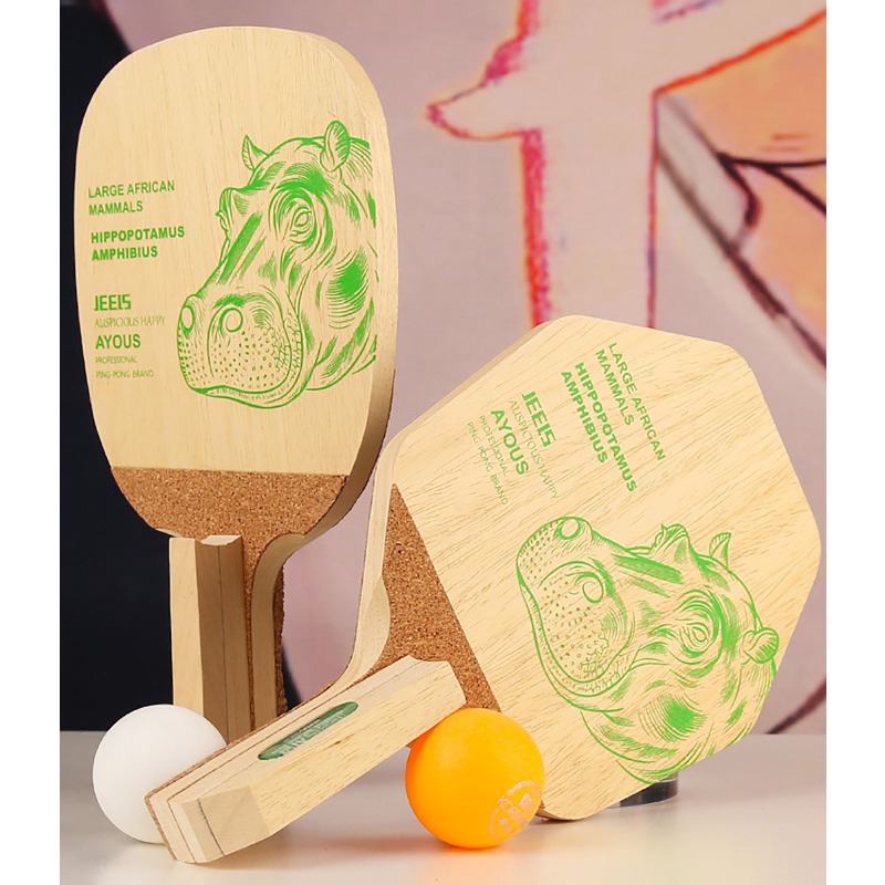 JEELS 그린 히포 1겹 아유스 탁구 블레이드 일본식 - Table Tennis Paddle 리뷰 및 가격