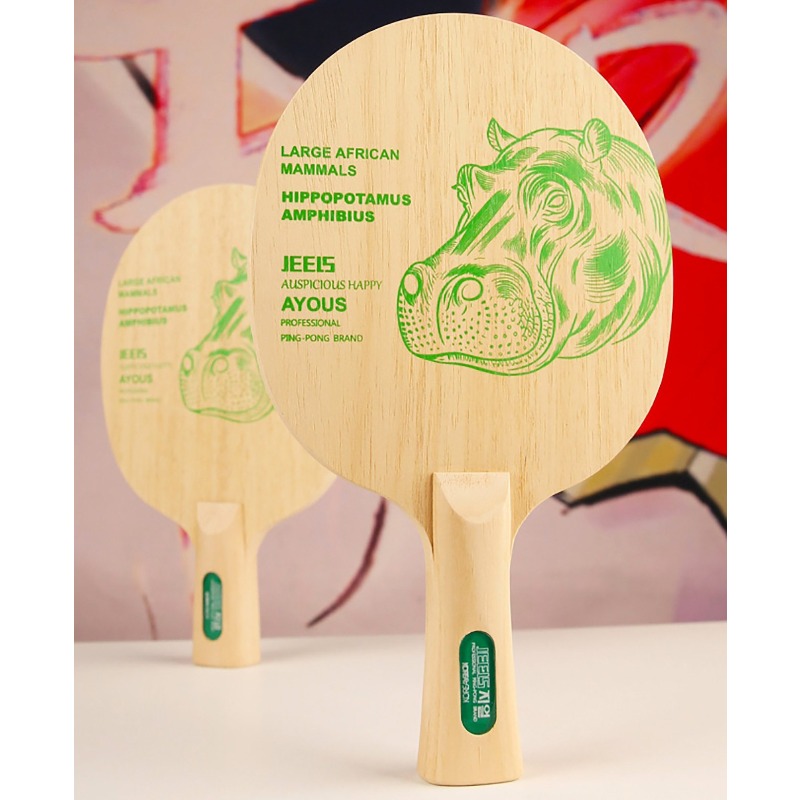 JEELS 그린 히포 1겹 아유스 탁구 블레이드 일본식 - Table Tennis Paddle 리뷰 및 가격