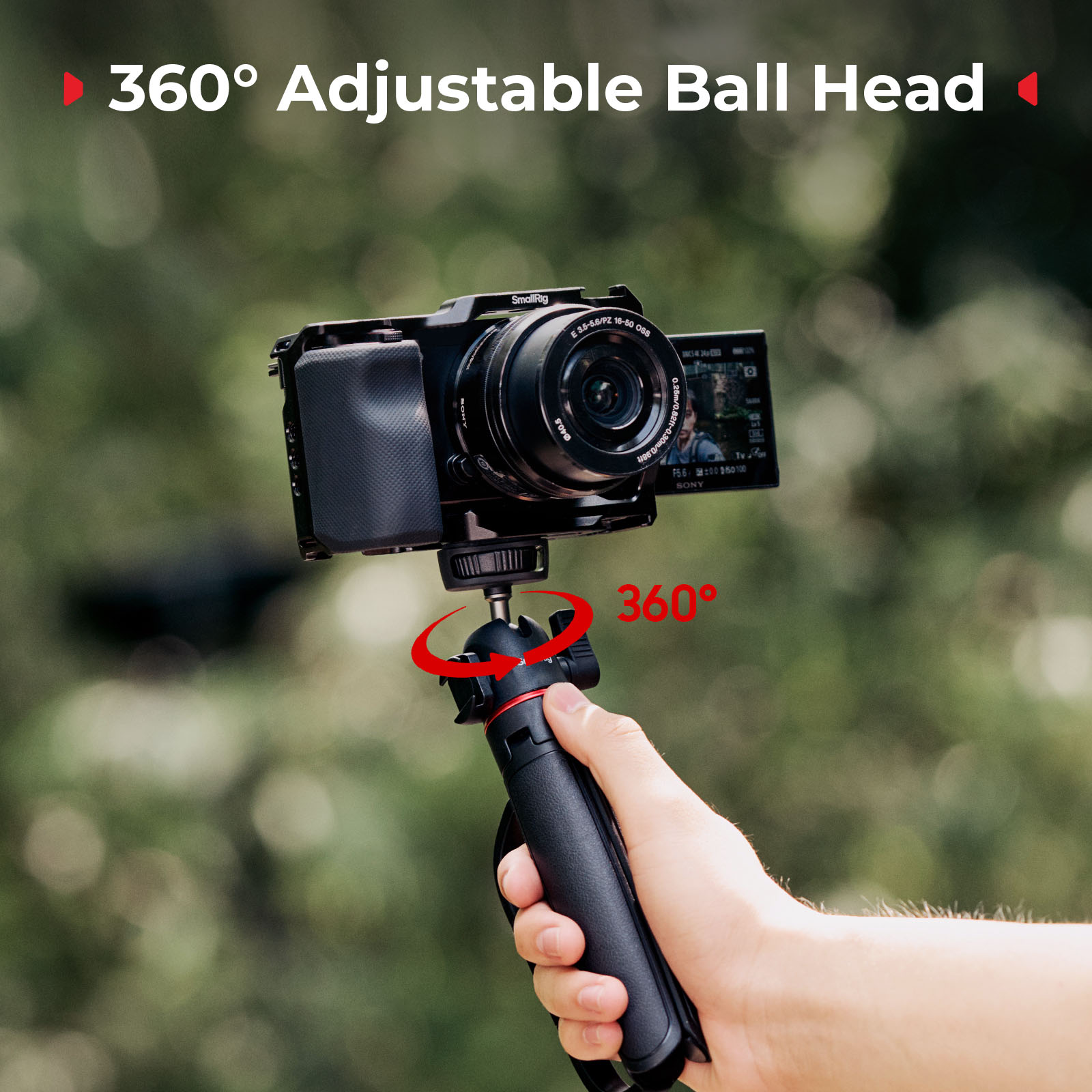 SmallRig VT-15 카라비너 형태의 Vlog 삼 - Lacrosse Stick Head 리뷰 및 가격