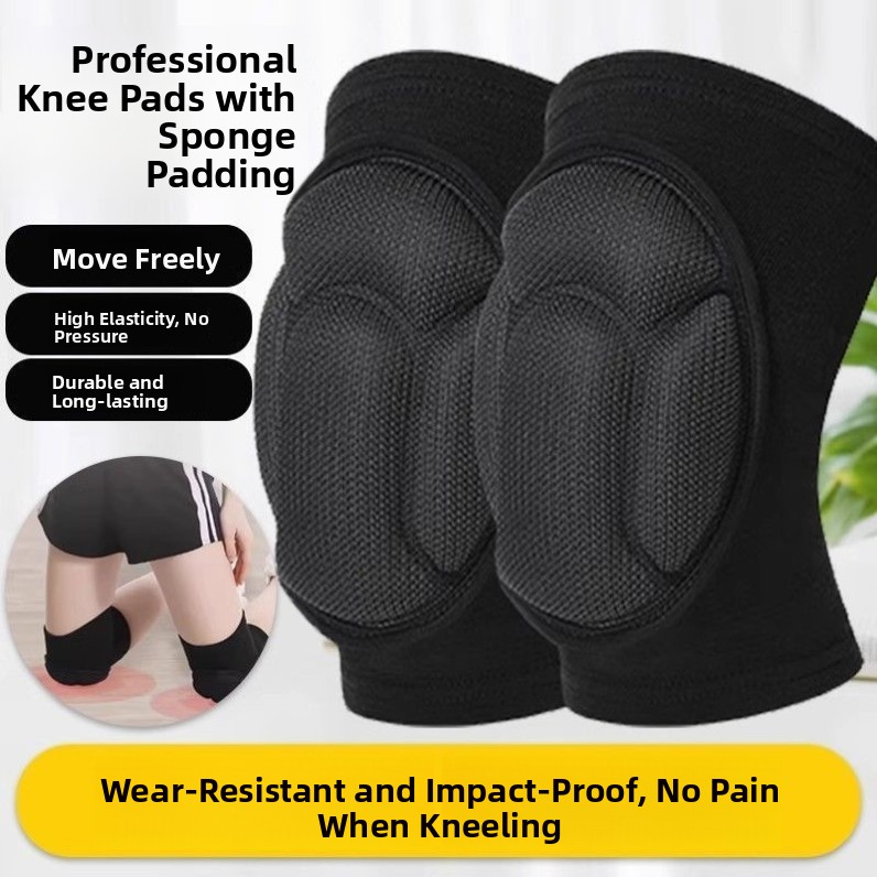 미끄럼 방지 스포츠 무릎 패드 사이클링용 스폰지 보호  - Sports Equipment Knee Support 리뷰 및 가격