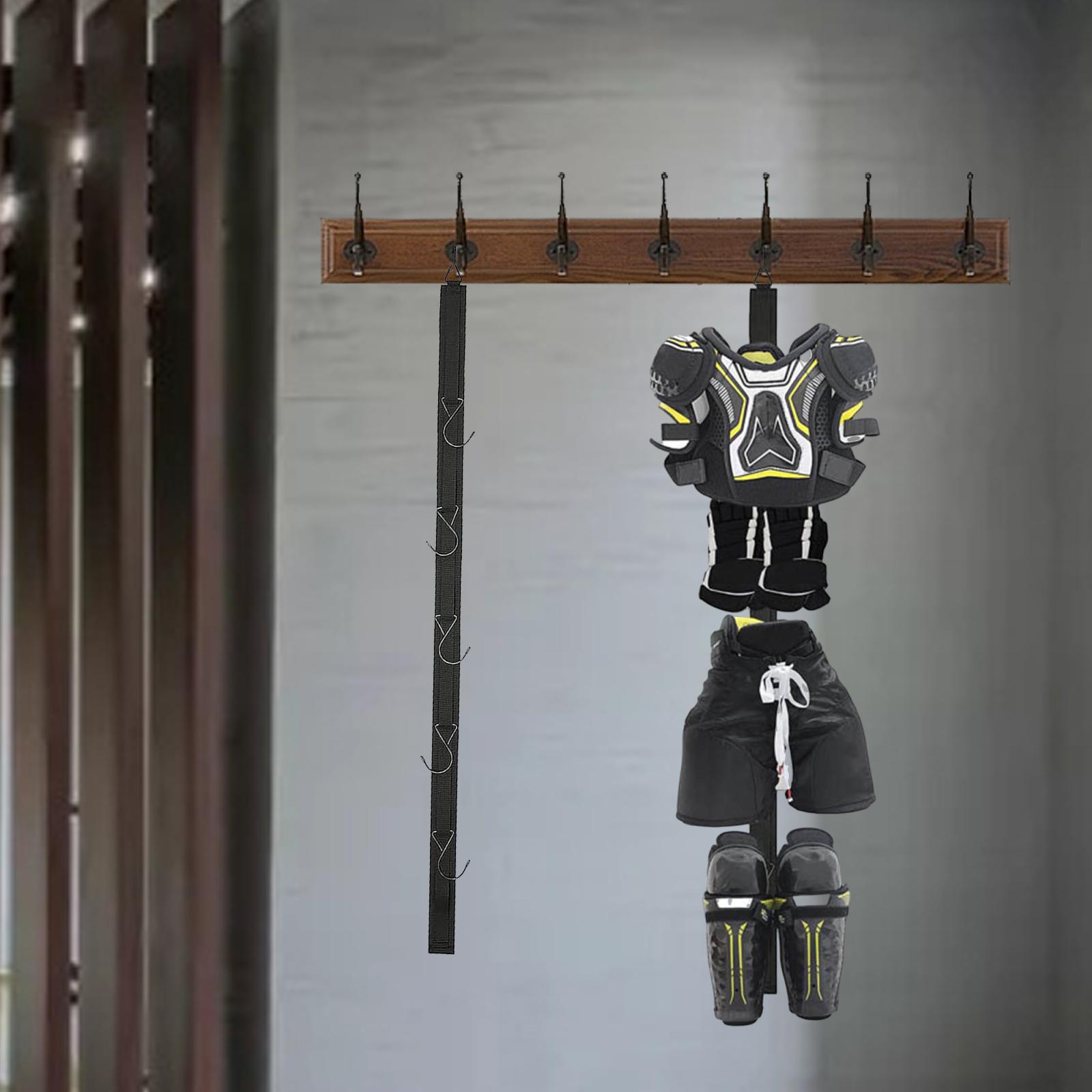 조정 가능한 후크가 달린 휴대용 하키 장비 정리함, 스 - Sports Equipment Drying Rack 리뷰 및 가격