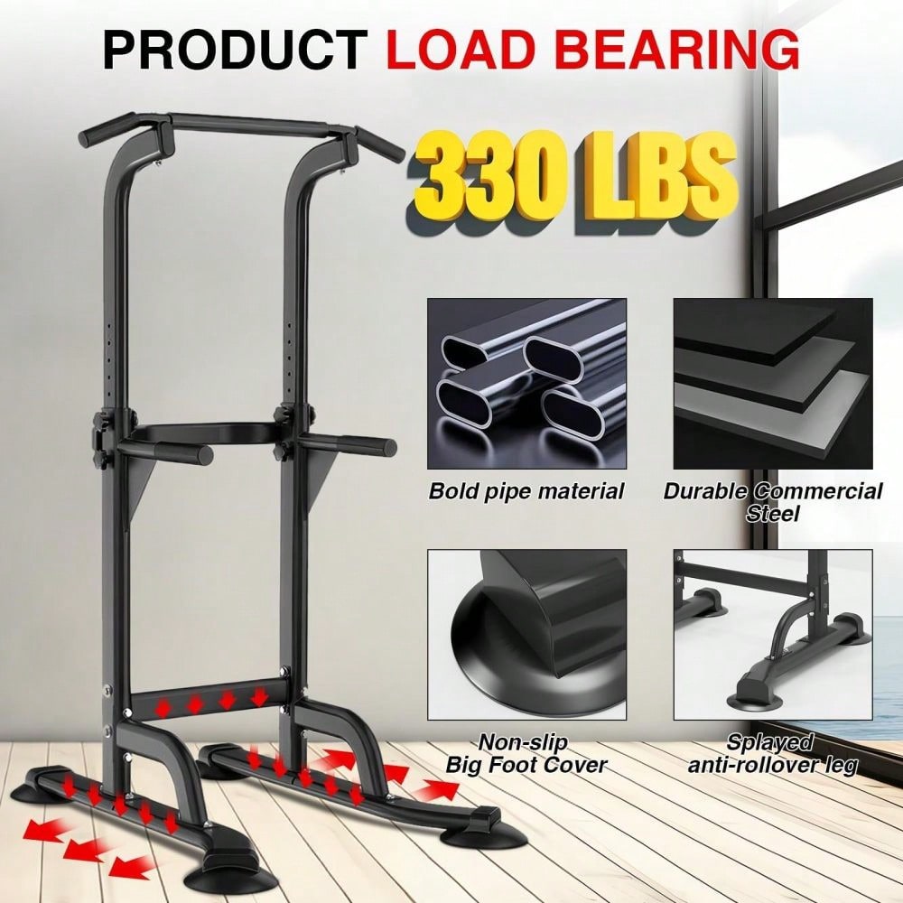 가더스 파워 타워 딥 스테이션, 조절 가능한 풀업 바  - Sports Equipment Near Me 리뷰 및 가격