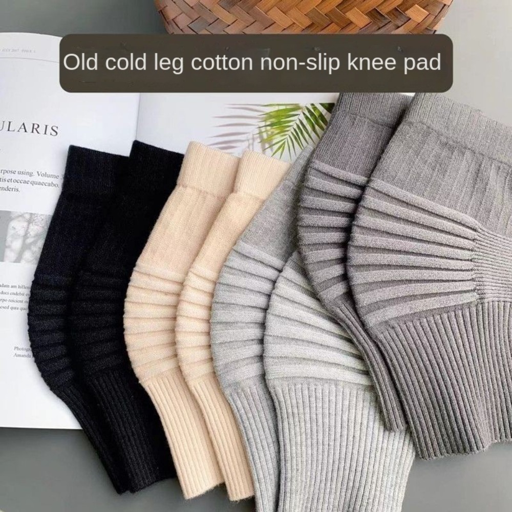 따뜻한 면 스포츠 무릎 보호대 누드 블랙 그레이 탄력성 - Sports Equipment Knee Support 리뷰 및 가격