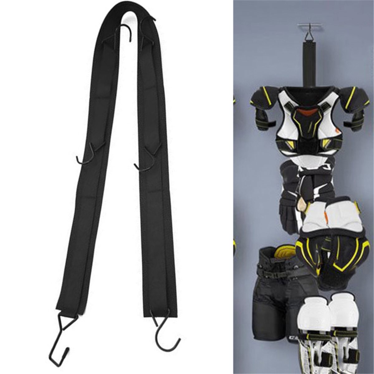 AD45 하키 건조대 장비, 5개의 후크가 있는 하키  - Sports Equipment Drying Rack 리뷰 및 가격